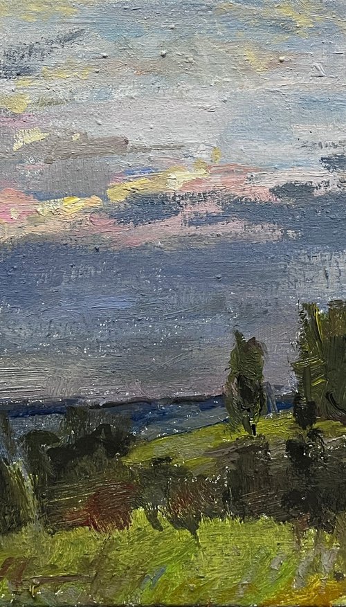 Evening by Bohdan Dobrivskyi