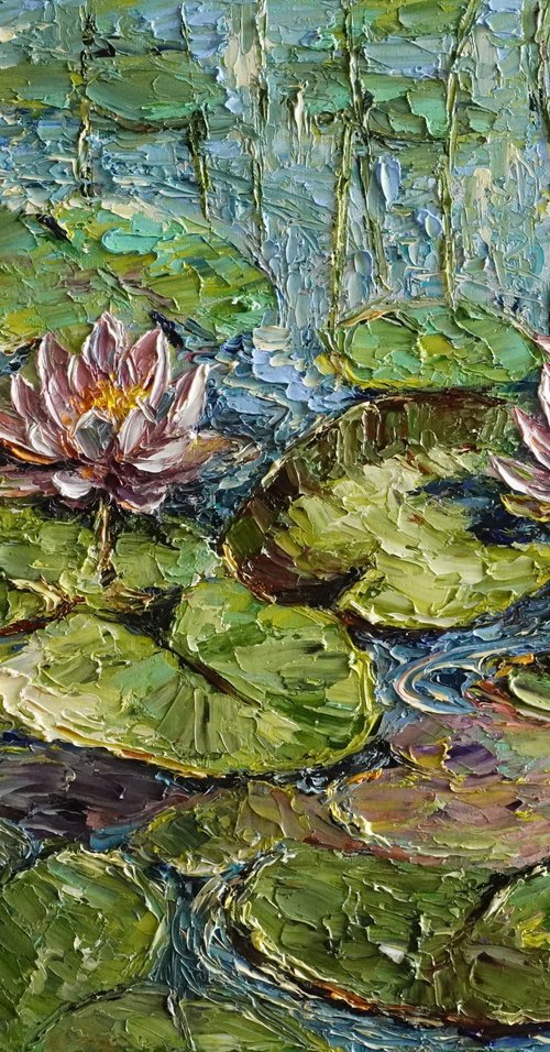 Water Lily Pond by Haykuhi Khachatryan