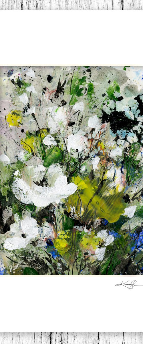 Mystic Garden 19 - Floral Painting by Kathy Morton Stanion by Kathy Morton Stanion