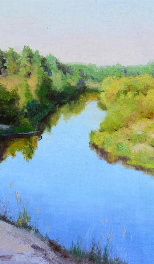 View of the river by Ruslan Kiprych