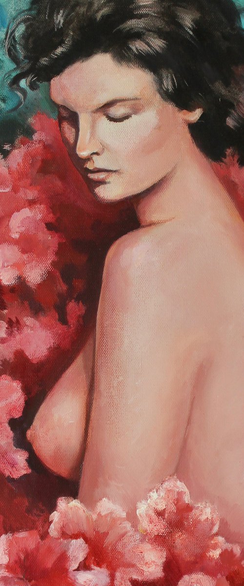 Azalea Girl by Anatol Woolf