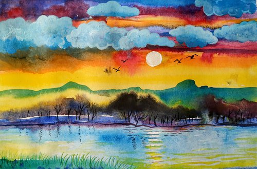 Beautiful landscape series 105 by SANJAY PUNEKAR