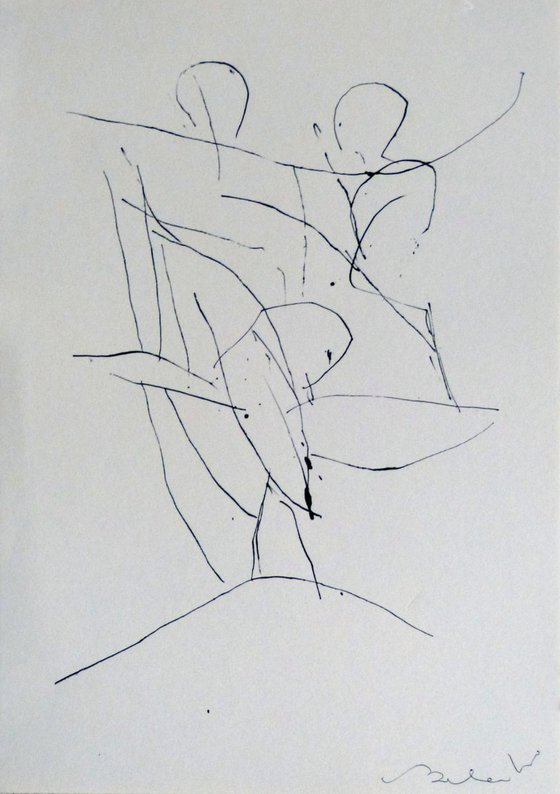 Rhythmic study 6, 29x21 cm