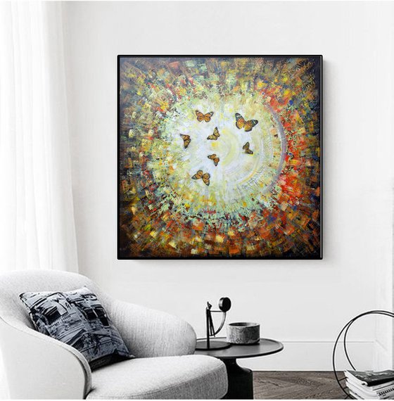 Dance of butterflies