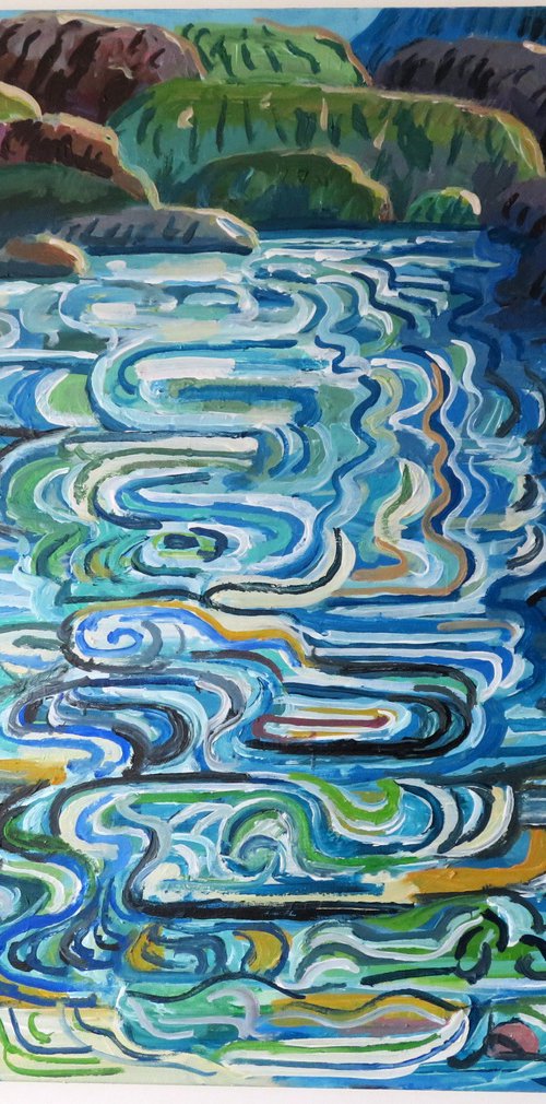 mouth of the river by Stephen Abela