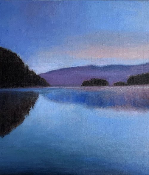 Moonlit Evening. by Jackie Smith