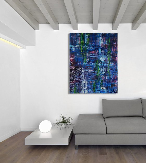 Hanging Gardens  (80 x 100 cm) (32 x 40 inches) XL