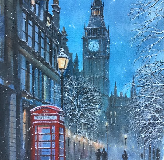 London city winter