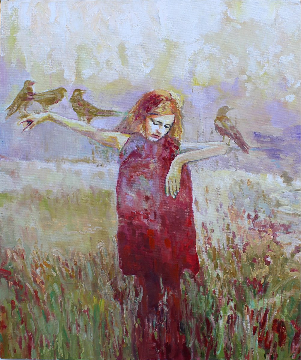 Scarecrow girl by Timothy Adam Matthews