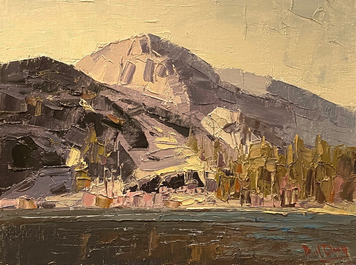 Lake and Mountain, NV by Paul Cheng
