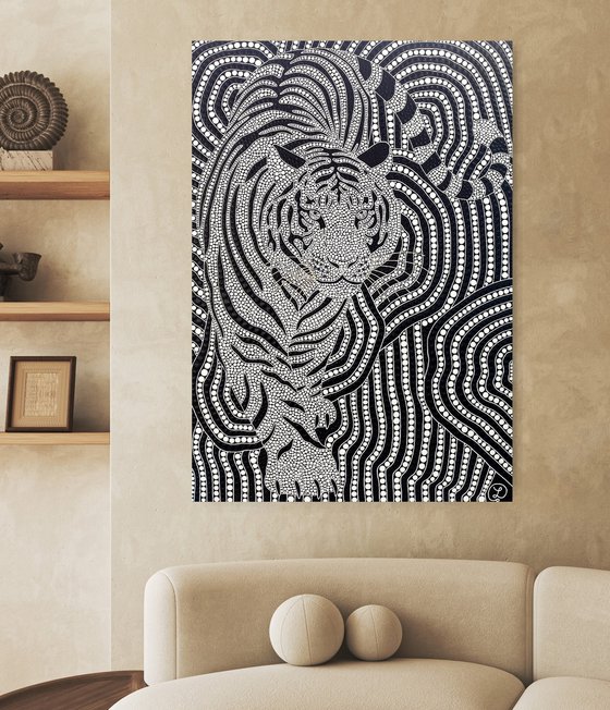 Psychedelic Tiger