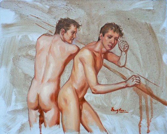 Oil paintingl -Bather#16503