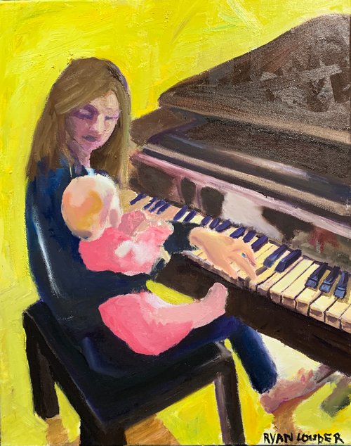 Piano Lesson by Ryan  Louder