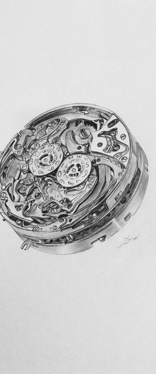 Watch movement by Amelia Taylor