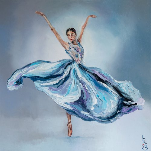 Pretty ballerina by Liubov Kuptsova