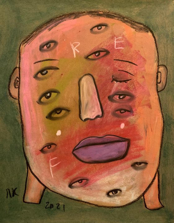 Surreal head #30