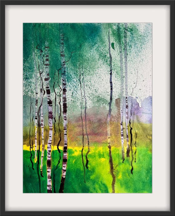 Birches series #3