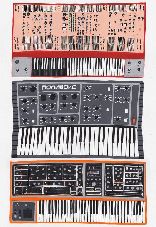 Synthesizers by Hannah Forward