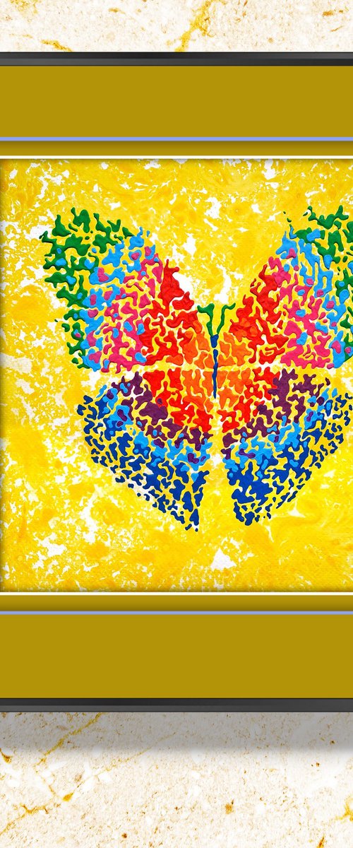 Butterfly «Caleidoscope» by Mariia Raskin