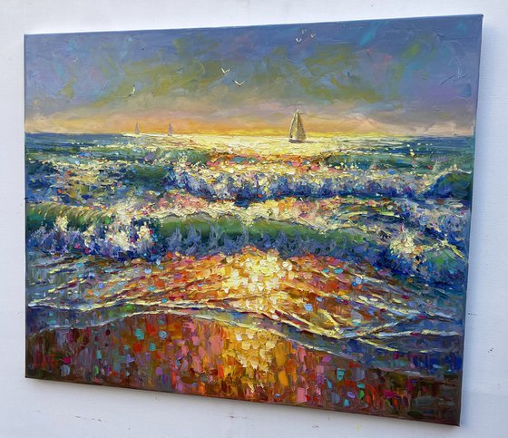 "morning by the sea"