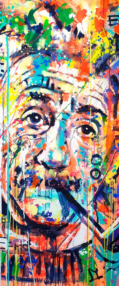 Einstein by Marta Zawadzka