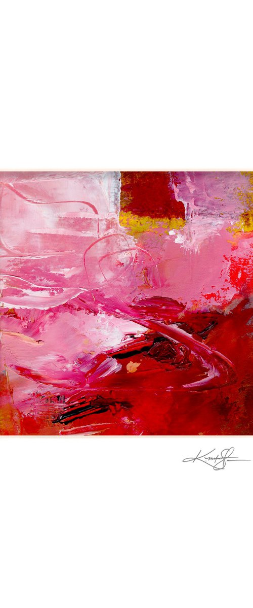 Oil Abstraction 35 - Abstract painting by Kathy Morton Stanion by Kathy Morton Stanion