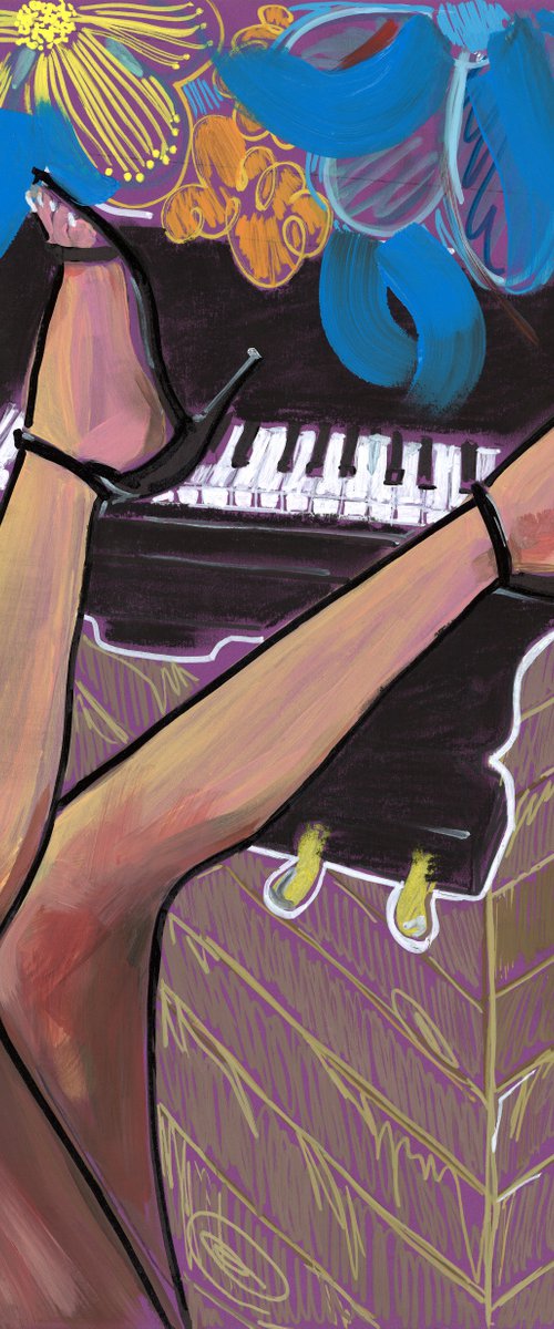 PIANO GIRL by Sasha Robinson