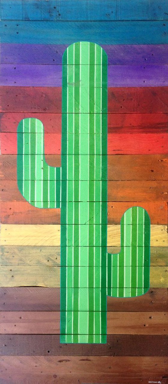 CACTUS (60 x 135cm) (23.6 x 53.1") XL!!