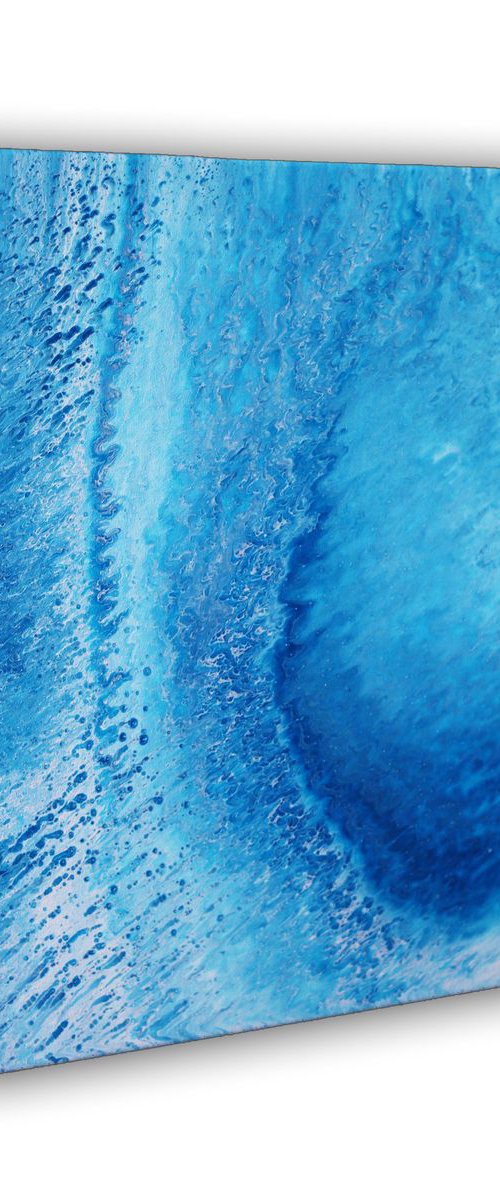 "Wash Over Me" - Original Abstract PMS Acrylic Painting - 16 x 20 inches by Preston M. Smith (PMS)