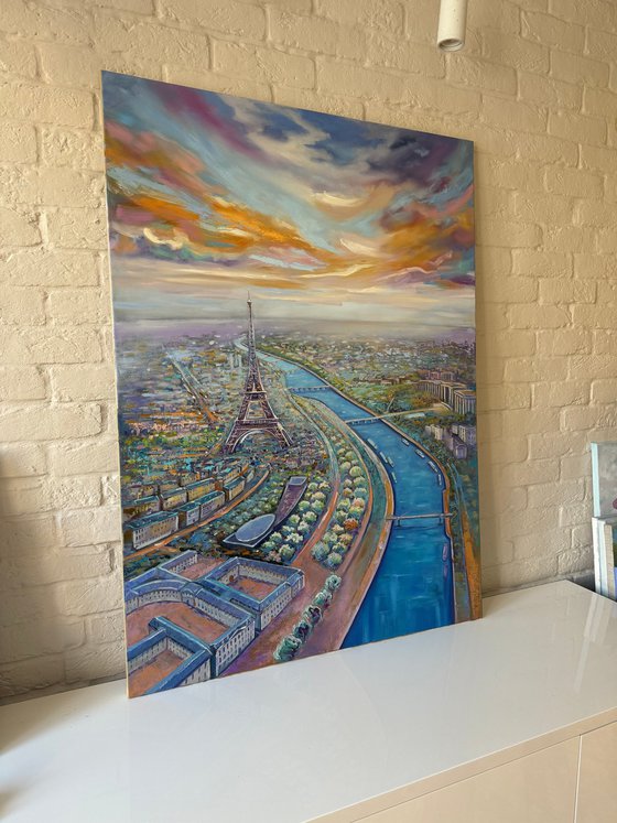 The Seine River in Paris