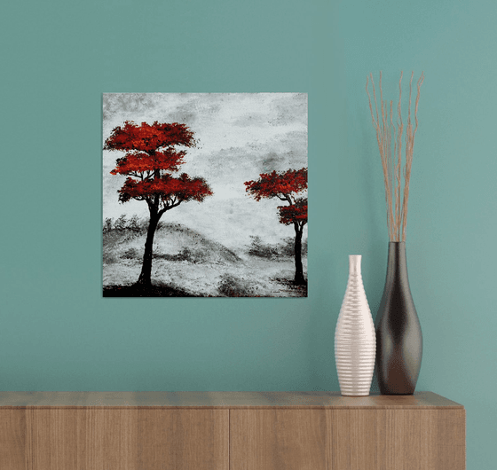 Gray landscape