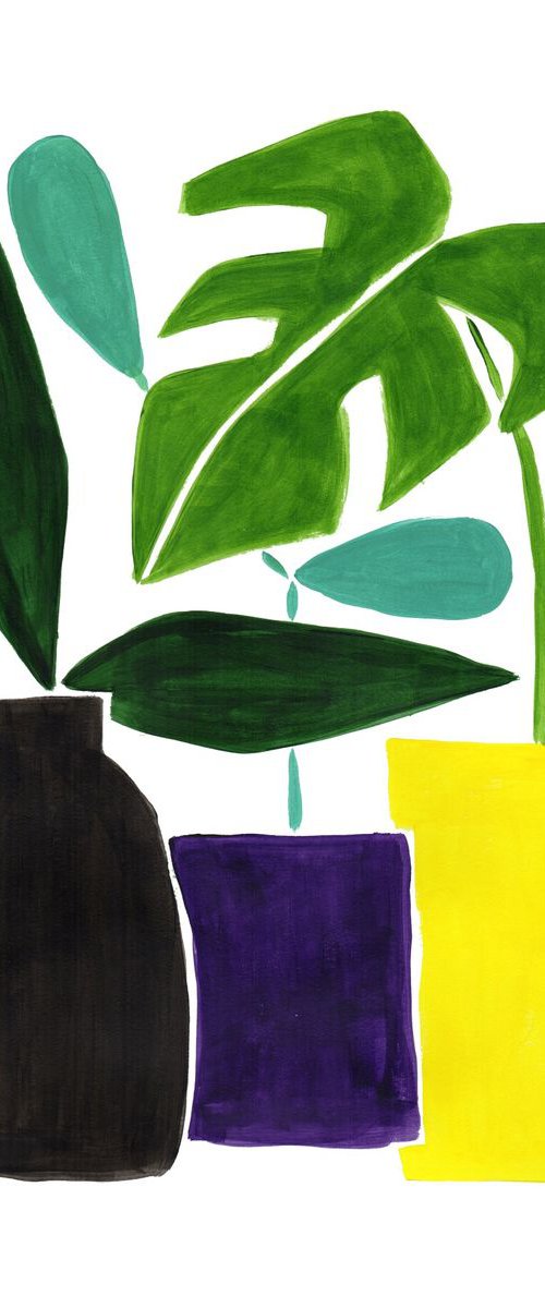Abstract plants #3 by Marisa Añón