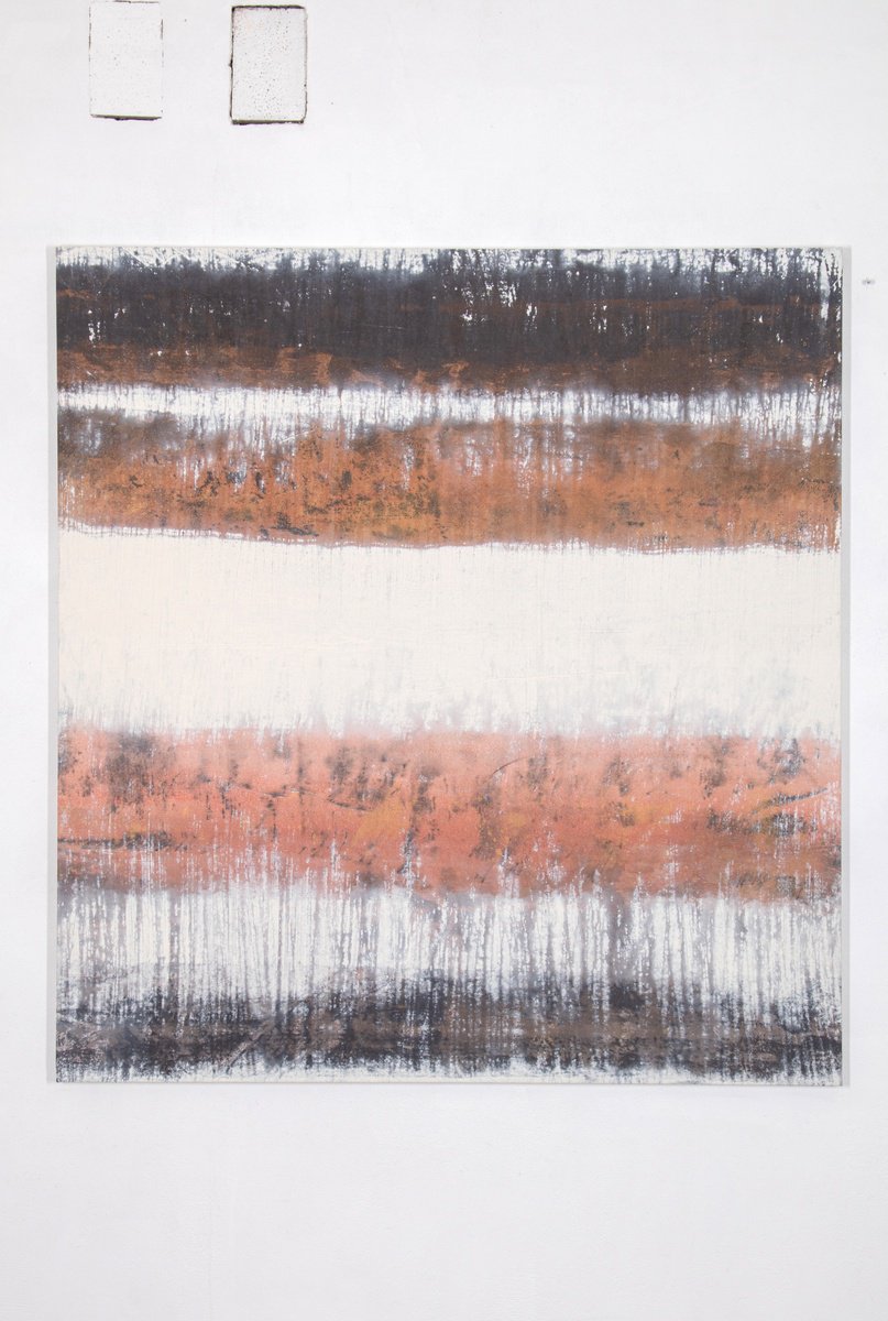 Abstract Acrylic Painting By Rokas Berziunas, 47 X 47", No. 24-48, Original Artwork