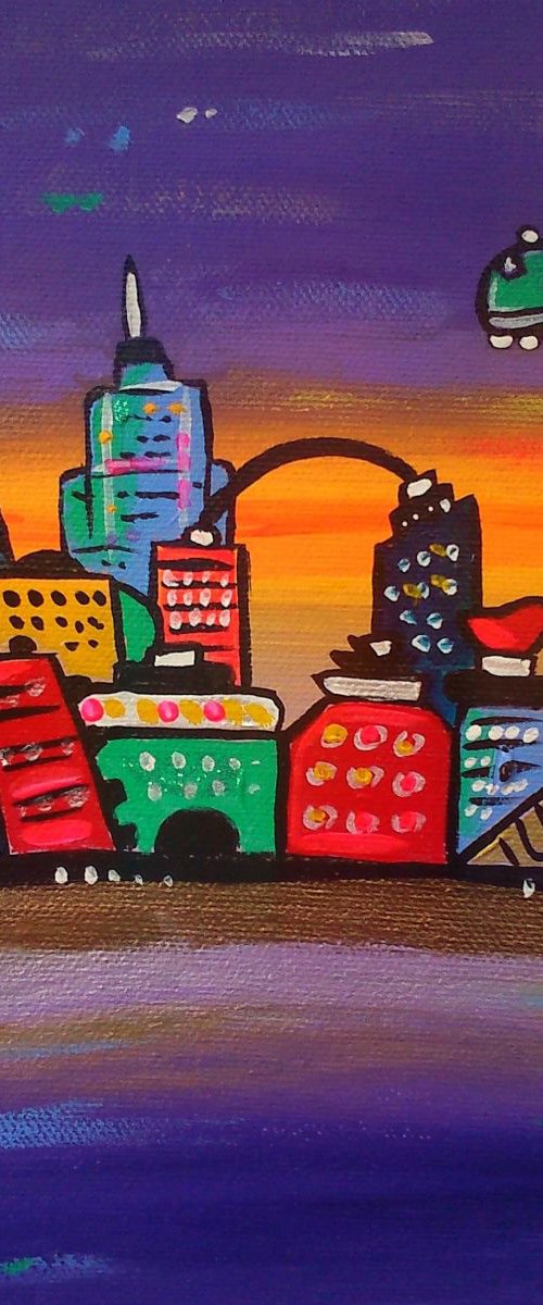 Magic City by Maria Luisa  Azzini