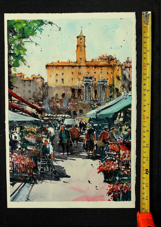 Rome Flower Market