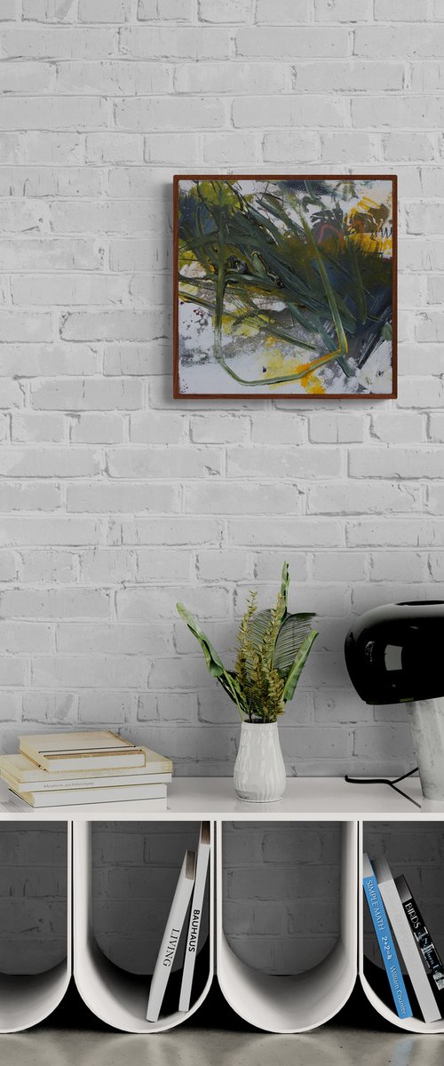 HERBSTGRÜN III by Daniela Schweinsberg