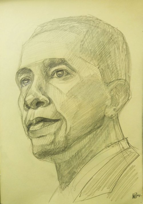 Portrait sketch 9 by Mag Verkhovets
