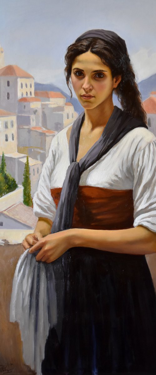 The Mediterranean girl by Serghei Ghetiu
