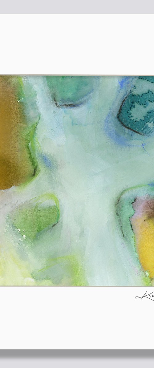 Tranquility Travels 18 - Abstract Painting by Kathy Morton Stanion by Kathy Morton Stanion