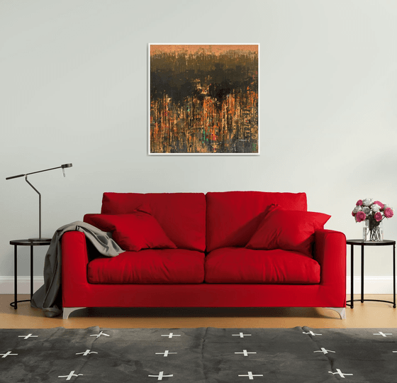 Brown Lake_36"X36"