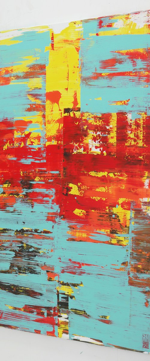 Static Red by Ronald Hunter