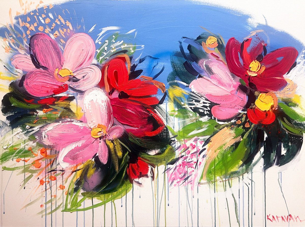 Color Storm By Nataliia Karavan, 40 X 30, Artwork For Sale On Artfinder