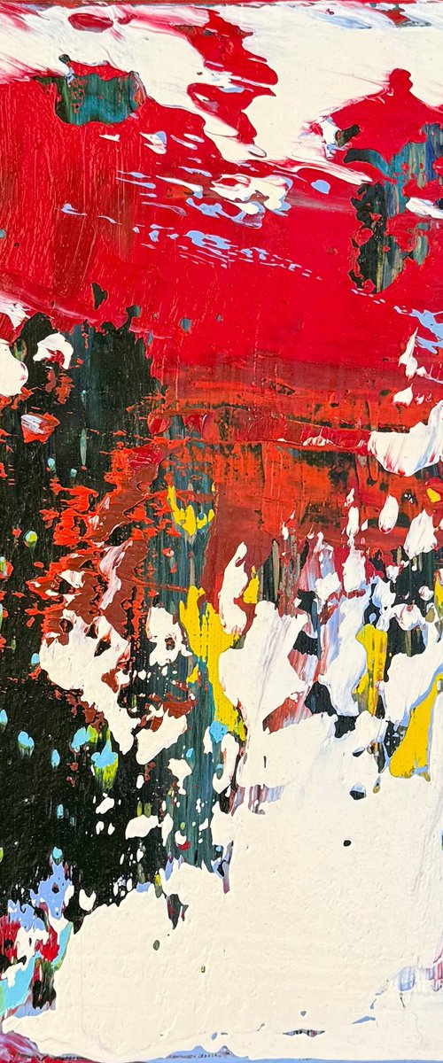 Under the red sky by Svitlana Andriichenko