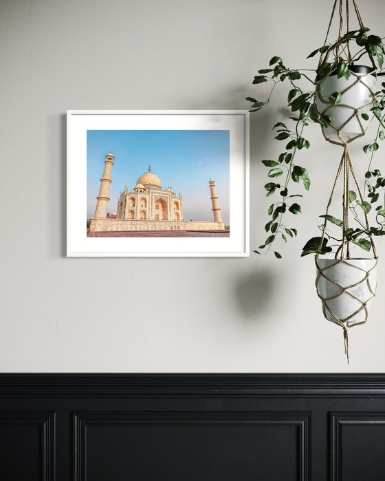 SUNRISE IN TAJ MAHAL