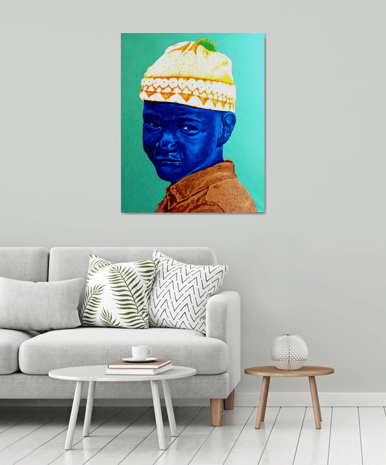 "Blue Boy With A Smile"