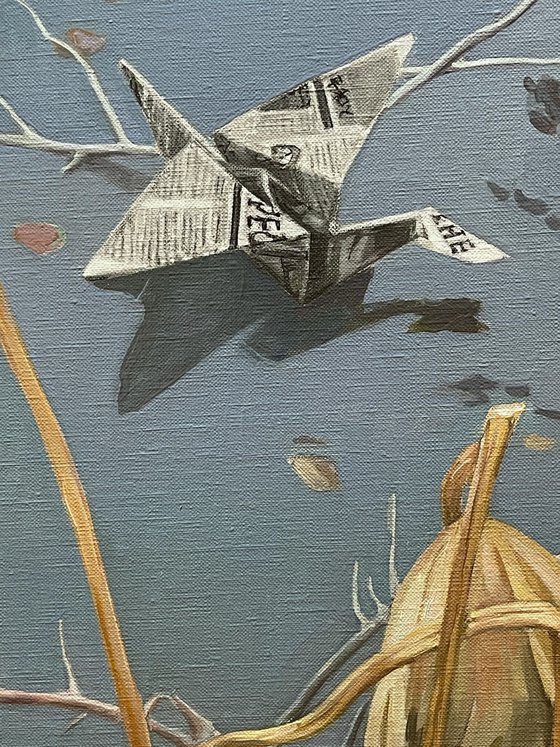 Origami crane