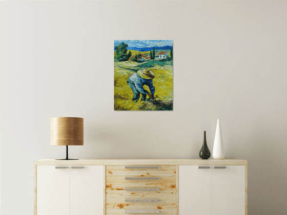 Farmer in the Golden Fields