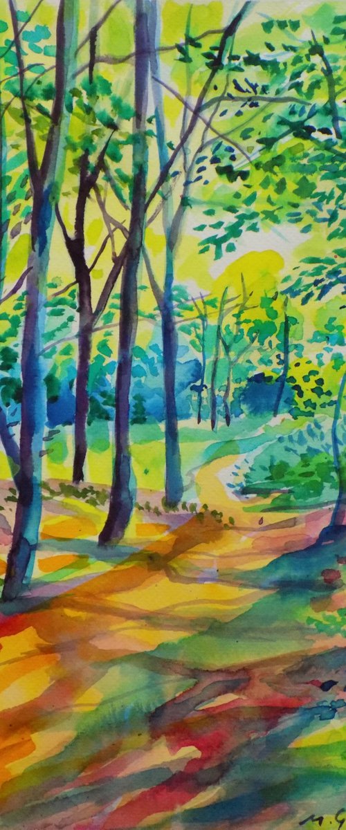 Forest path XV by Maja Grecic