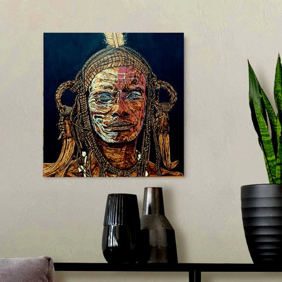 Mursi warrior (Ethiopia)