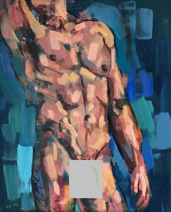 Naked man gay nude homoerotic